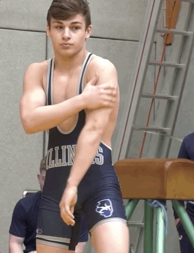 debriefedmag:Hot Sports GIFs: navy wrestler Nicholas Gil