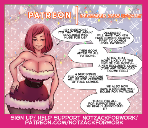 Your December patreon update!Join us!Patreon