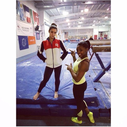 Aly Raisman: .@Simone_Biles jealous of my RWB outfit t.co/3kEGadguTZ