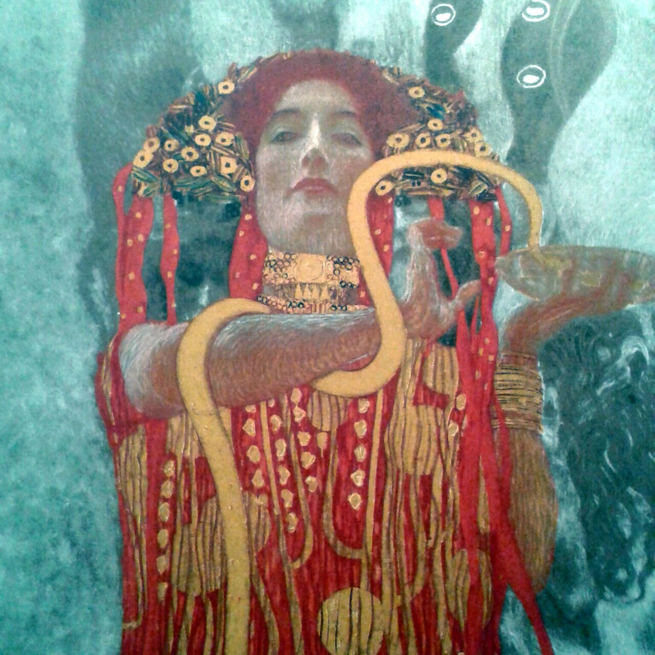 etoilefragile:  Klimt &amp; Schiele at the Leopold museum today!!
