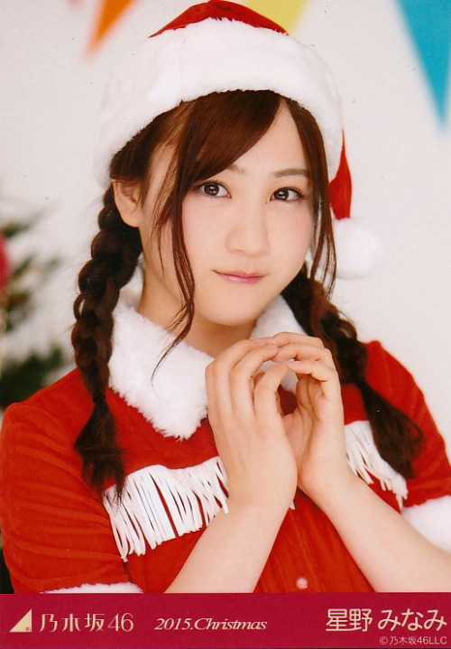 yic17:    Hoshino Minami (Nogizaka46) | Christmas 2015 Photoset    