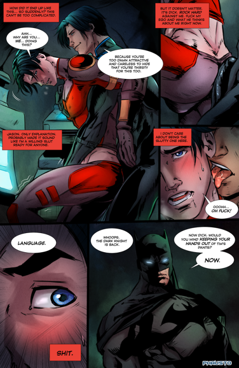 phaustokingdom:    Batboys 2  Pages 1-4      Support me at Patreon   