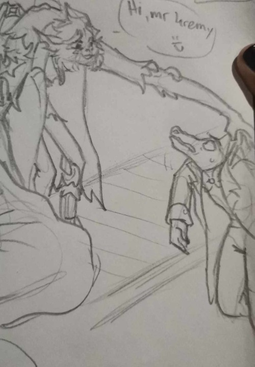 Plops These Messy Doodles Here And Scurries Off