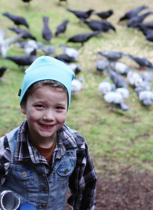 XXX 8-Year-Old Girl Receives Gifts From The Crows photo