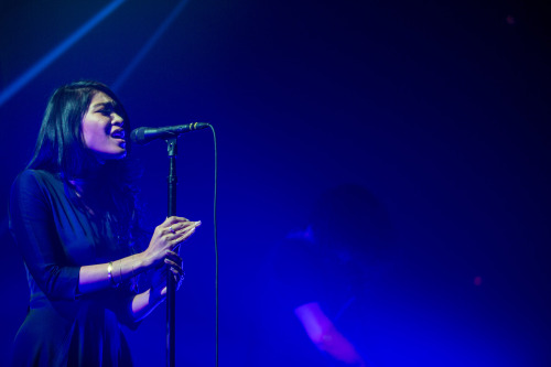 destroyangels:Nine Inch Nails performing How to destroy angels songs live with Mariqueen Maandig i