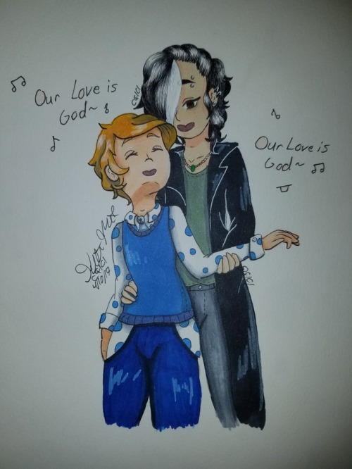 Cross Over With My OCs And Heathers The Musical! They Are Dressed As Veronica And JD. Which Is Fiting