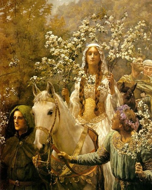 John Maler Collier, Genevere’s Maying