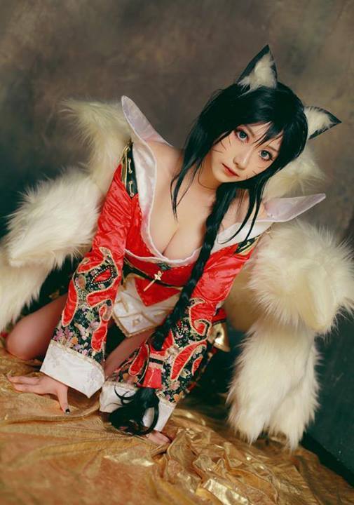 league-of-legends-sexy-girls:  Ahri Cosplay https://www.facebook.com/OfficialPage.Saida