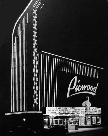 elevenacres:1948 opening of Picwood Theater at 10872 W. Pico Blvd, Los Angeleswww.martinturnb