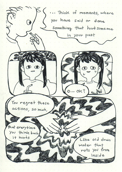 hakobore:  comic for a zine~! 