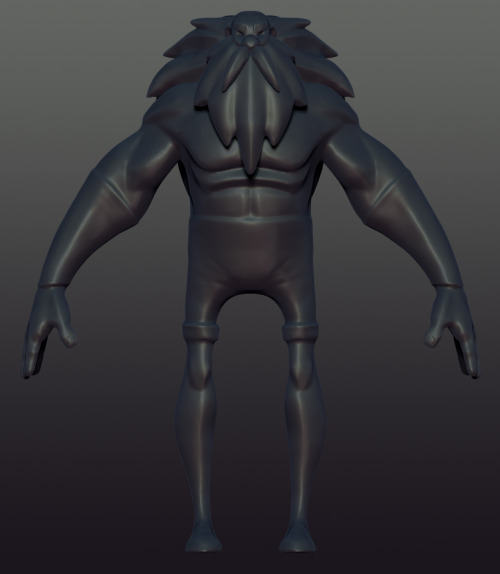 Defender - Update 2: Starting the Sculpt Getting the shapes. I&rsquo;m going to make it more sym