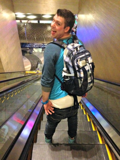 roxxyuncensored:  Finally got the rest of my Vegas pictures and videos (yes, I said videos) uploaded to my computer. Here are just a few pics of Baby T’s adventures. The hardest thing about traveling with a baby is packing all the diapers. 