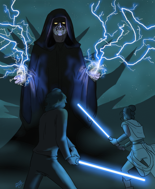 artingwithannie: Confronting fear, it’s the destiny of the jedi.