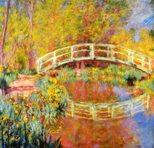 The Japanese Bridge by Claude Monet, 1896.