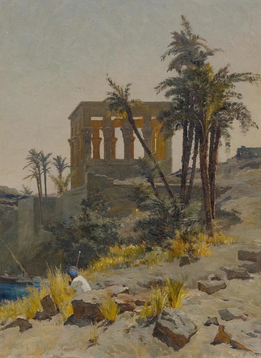 amare-habeo:  Charles-Edouard Dubois (Swiss-French,  1847 - 1885) The Temple of