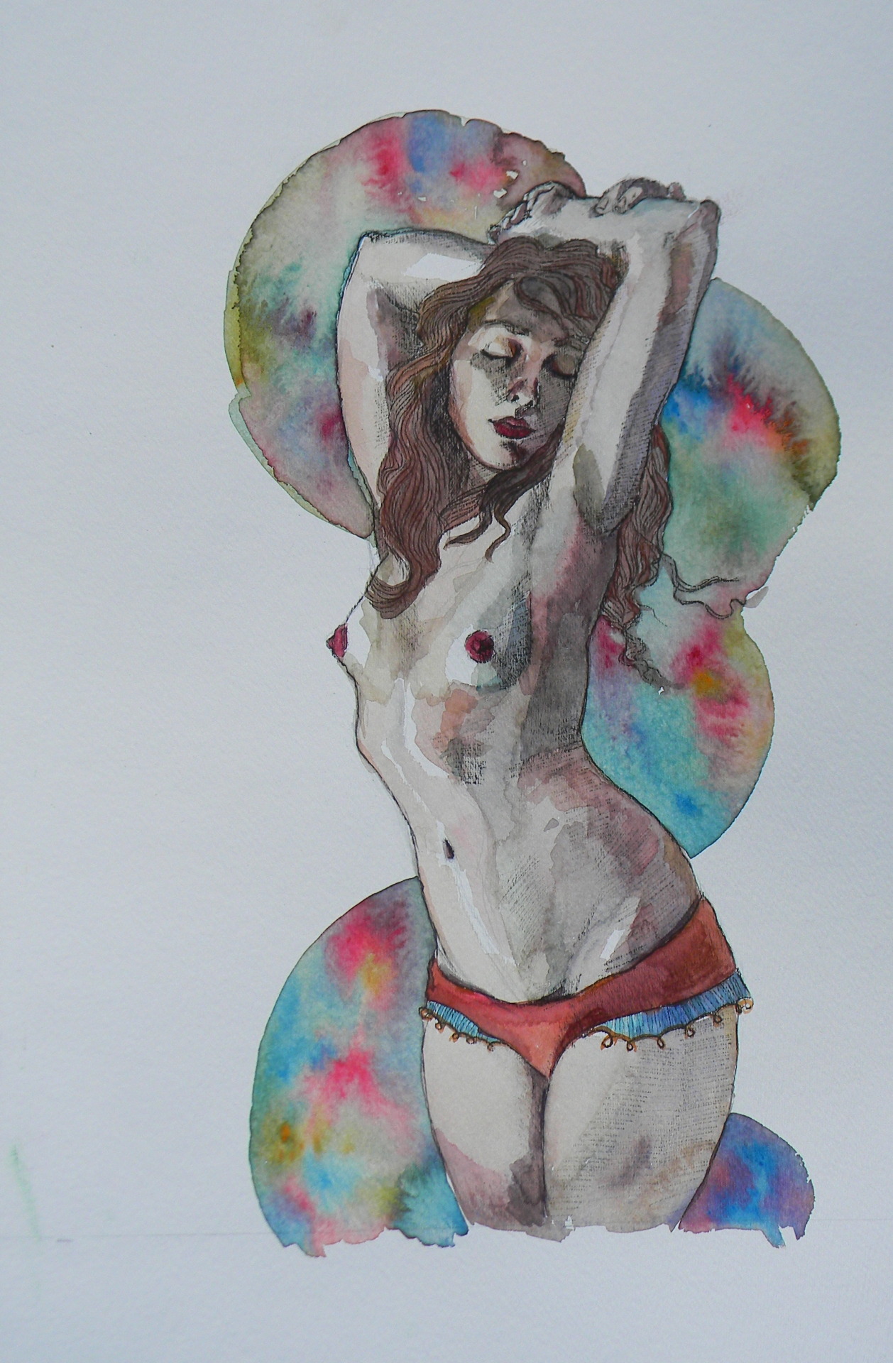 artforadults:  gnomecentric submitted ————- &ldquo;Morning Stretch&rdquo;
