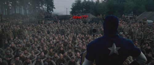 officerbobrovsky:alexisthenedd:behindthefourthwall:What if Bucky hadn’t been captured?Steve why are 