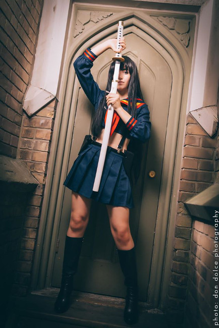 allthatscosplay:  Satsuki Kiryuin Cosplay Prepares to Fight Life FibersView the full