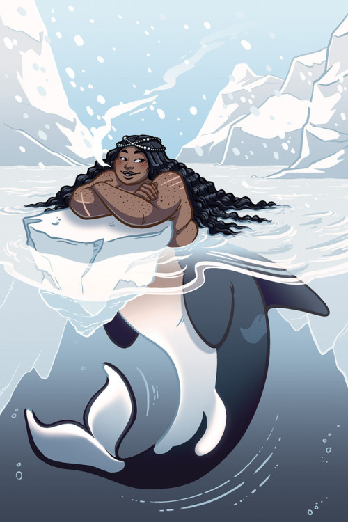 mermaidsofcolor:
“ cedreau:
“This was a piece I did last year that was part of a charity zine featuring fat mermaids. It was a ton of fun to work on.
”
A special thanks to @agenderblender for the submission!
”