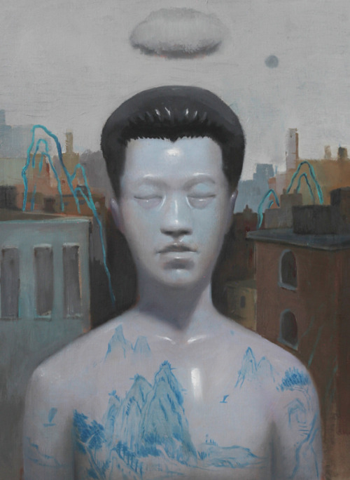 Yang Cao, Paintings.Marvelous paintings from artist Yang Cao.-Take a look at rare & collectible 