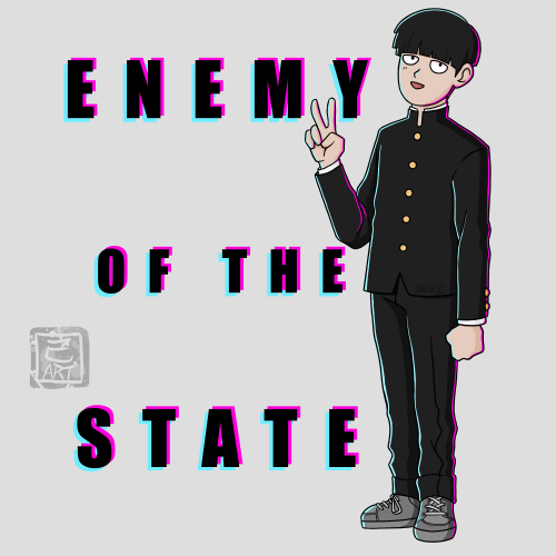 Enemy of the State I’m usually late to memes, but I felt I had to draw my favourite American m