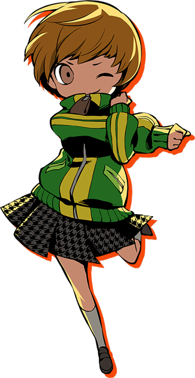 Chie’s all-out attack portrait from PQ2