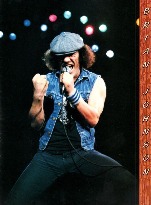 mymindlostmefan: Brian Johnson - AC/DC1985 Fly On The Wall tour
