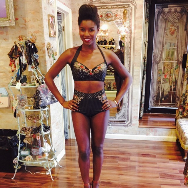 thegoddessrayne:  #michalnigerinusa #swim #swimsuit #bathingsuit #design #darkgirls