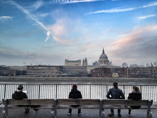 Down by the Thames.