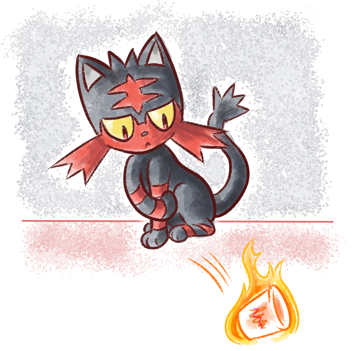 beckyhop:  Litten looks like such a jerk, I want 50 ( My comic | My Patreon ) 