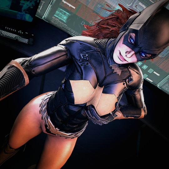 Model release: Batgirl nude legs