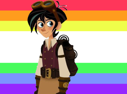 Varian from Tangled The Series is gaydhd!