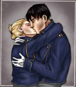 sugarqueenofonlyeighteen:  Royai 3 by ~aliceazzo