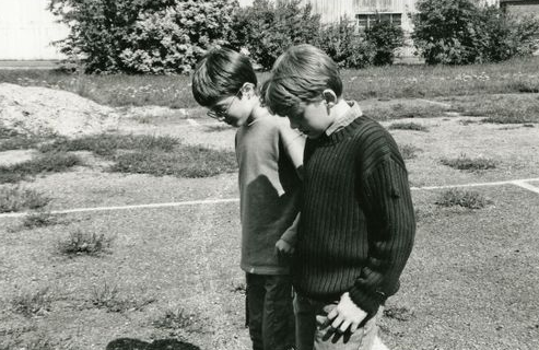 missingmuffine:thedailywhat:Harry Potter Thing of the Day: Daniel Radcliffe and Ruper Grint meet for