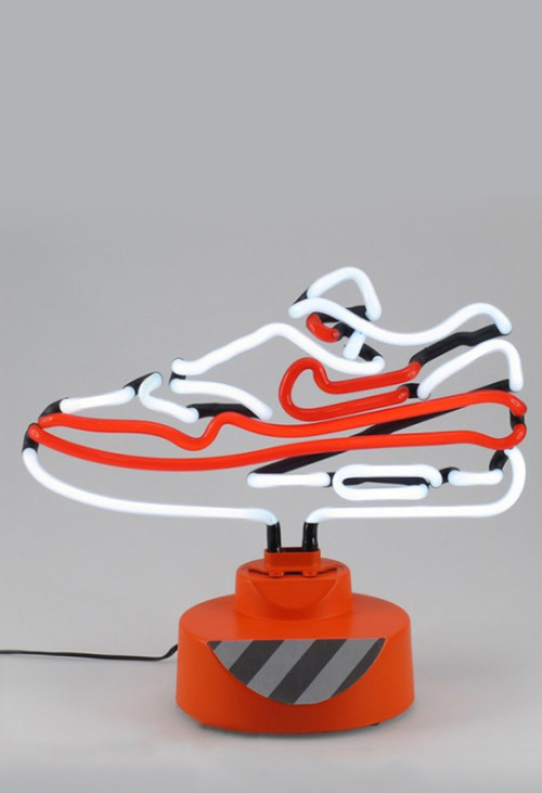 freshkings: Dazzling handmade neon sculpture of the iconic Nike Air Max 1 OG: SHOP