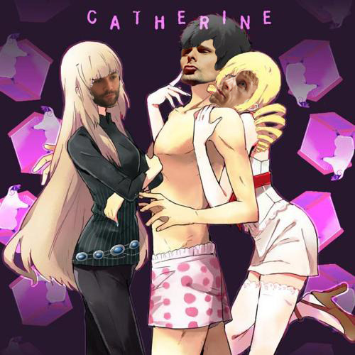 “Do Dom as Catherine and Matt as Vincent and Chris as Katherine pls!!!(from the videogame &ldq