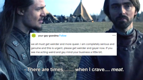 Alfred & Uhtred + Tumblr