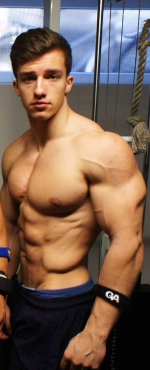 promisedland2014:  German über hunk, Tim Gabel 