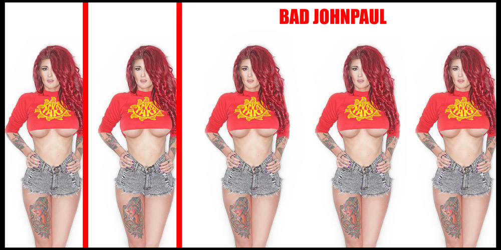 bjptalent:  Tana Lea “I’m Still Big Red.” by bad johnpaul 