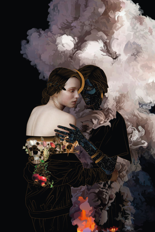 artforadults:  umiewska submitted  ———— Maiden and the Death by Maria Umiews