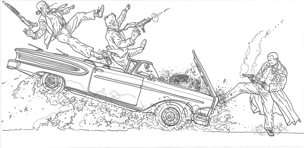 brianmichaelbendis:  art by Geof Darrow