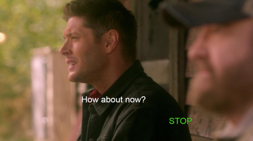 nothingidputbeforeyou: Carry On with captions for the wincest-impaired