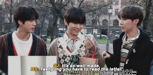 Look At The Way Jungkook Was So Excited For Taehyung To Read His Letter (cr)