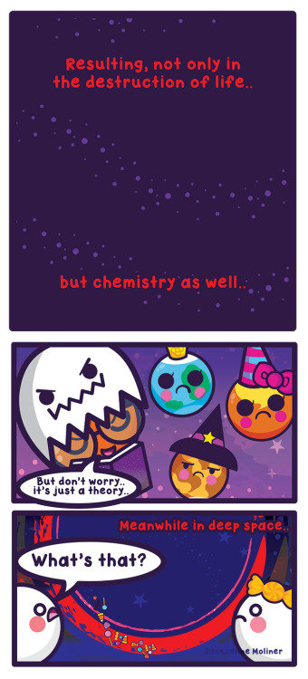 cosmicfunnies:Starry Greetings!Seems like Planet X wanted to finish off Halloween with one… last…sto