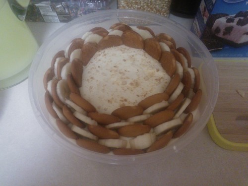 I make some bomb ass desserts. Pictured above is Southern Style Banana Pudding and Star Spangled Cheesecake