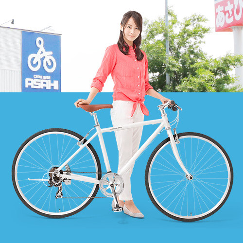 licoricewall:  堀北真希 (Maki Horikita): Cycle Base Asahi