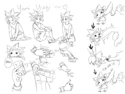 kings-and-hollow-pride:  The Yami Yugi’s