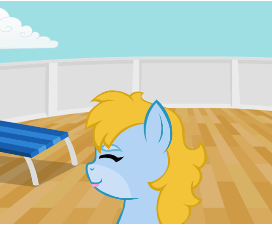 nopony-ask-mclovin:I think she went to the pool? XD