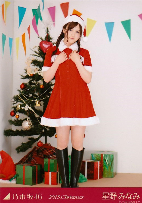 yic17:    Hoshino Minami (Nogizaka46) | Christmas 2015 Photoset    