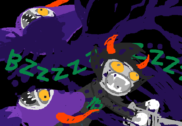 cooltioo:  Some rips and 2 gifs I made from the Game over flash, youre welcome 